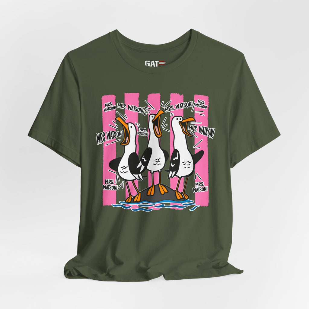 Mine Mine Mine Custom Teacher Shirt – Personalized Seagull Tee