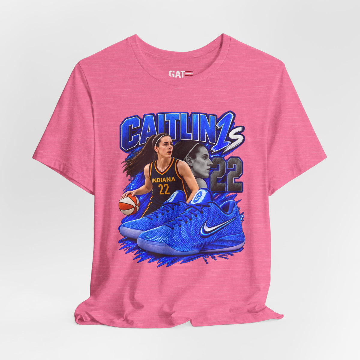 Caitlin Clark Caitlin 1s Racer Blue Classic Sneaker Shirt