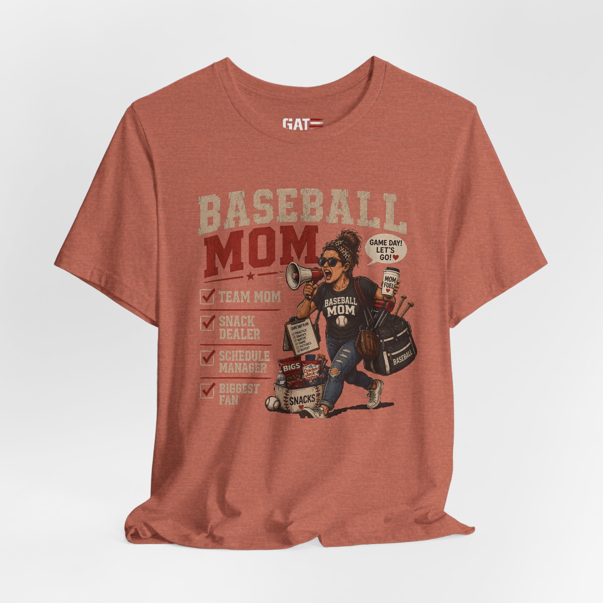 Baseball Mom Shirt, Baseball Mom Gift, Team Mom Shirt, Sports Mom Tee, Game Day Mom Shirt, Baseball Mama Shirt, Snack Dealer, Biggest Fan