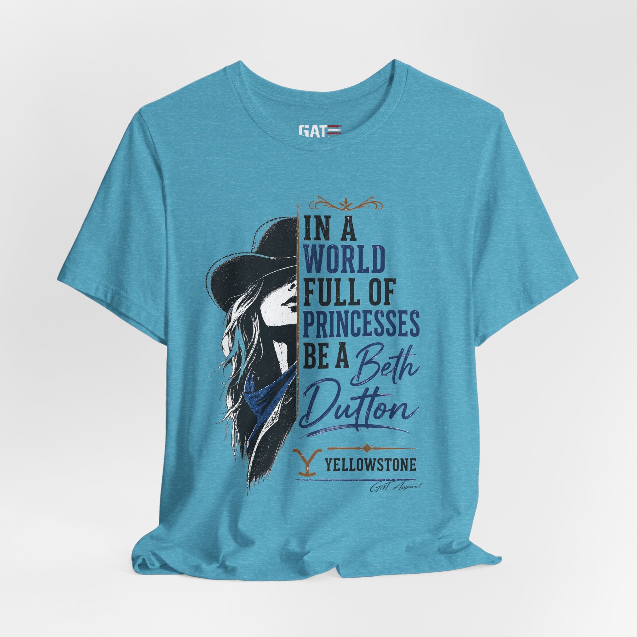 Be Like Beth Dutton Shirt | Western Cowgirl Graphic Tee | Yellowstone Inspired Women's Shirt | Dutton Ranch