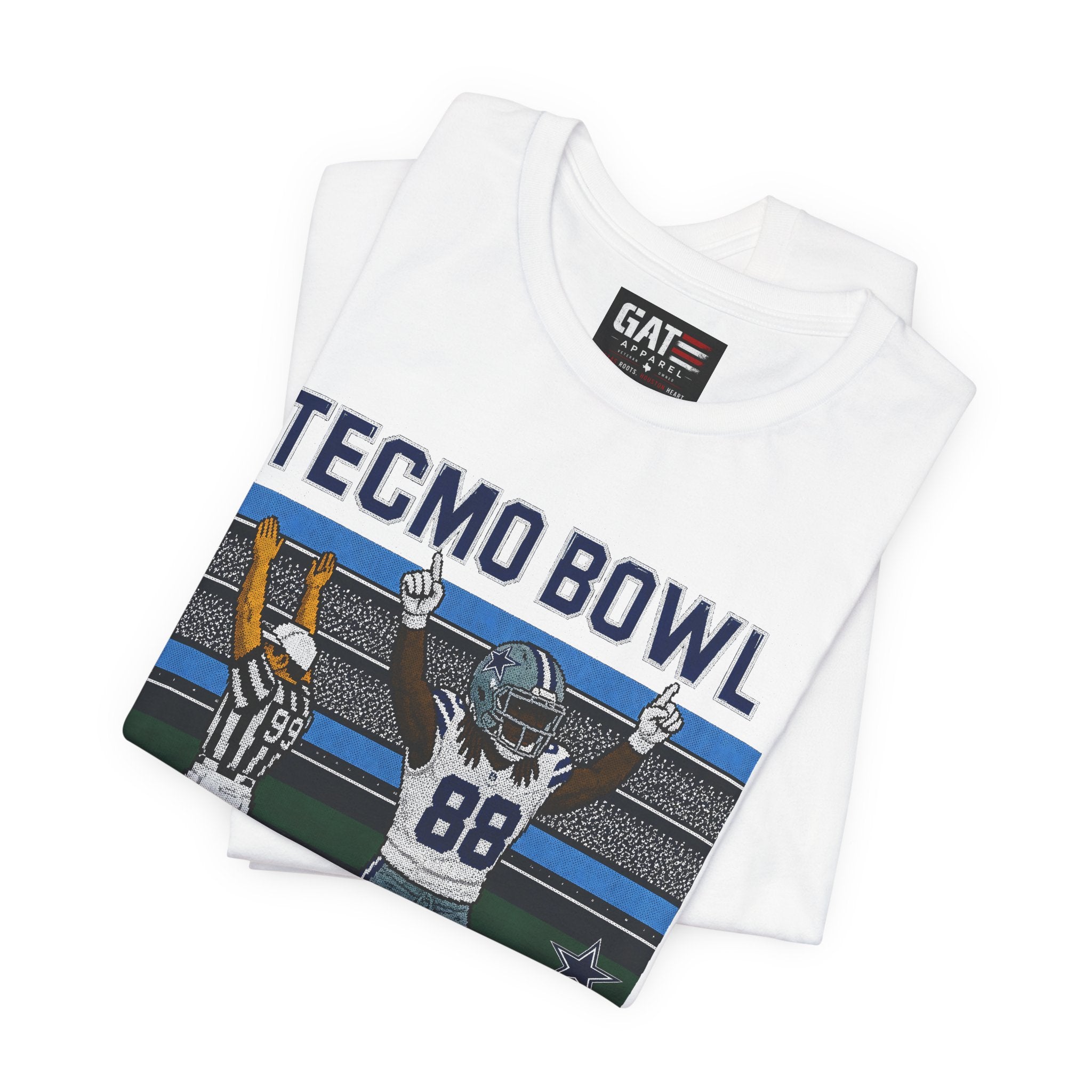 Retro CeeDee Lamb Shirt, Tecmo Bowl Inspired Cowboys Football Tee, Vintage 8 Bit Gamer Shirt, Touchdown Graphic Tee