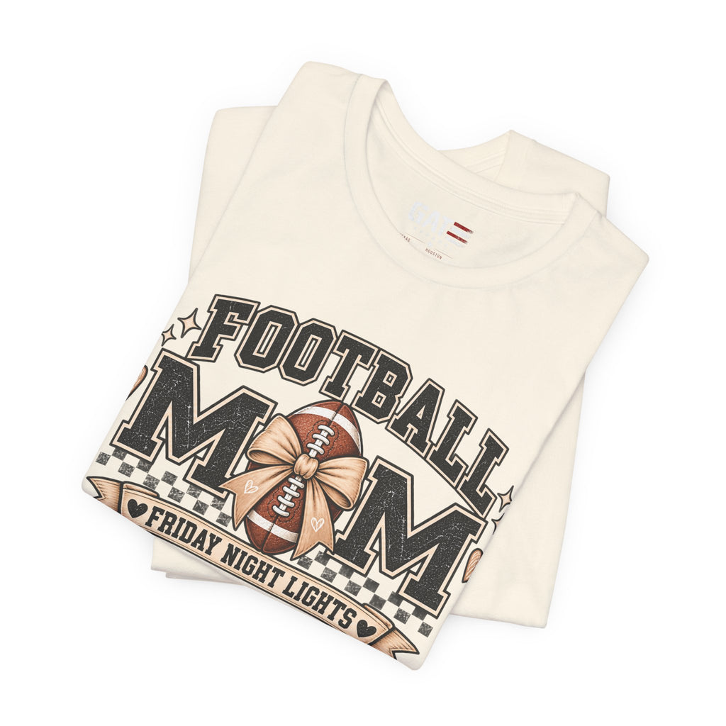 Football Mom Personalized Shirt Custom Player Name Number Game Day Tee