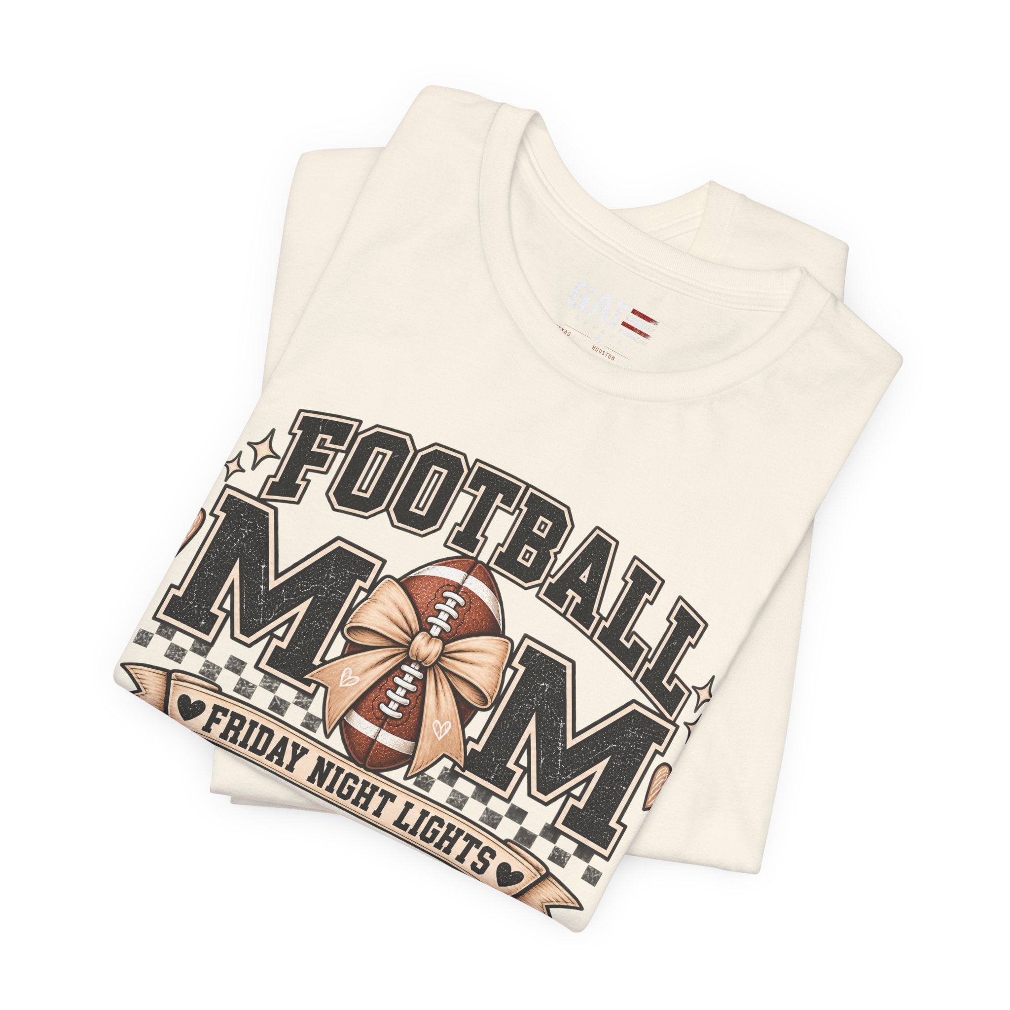 Football Mom Personalized Shirt Custom Player Name Number Game Day Tee