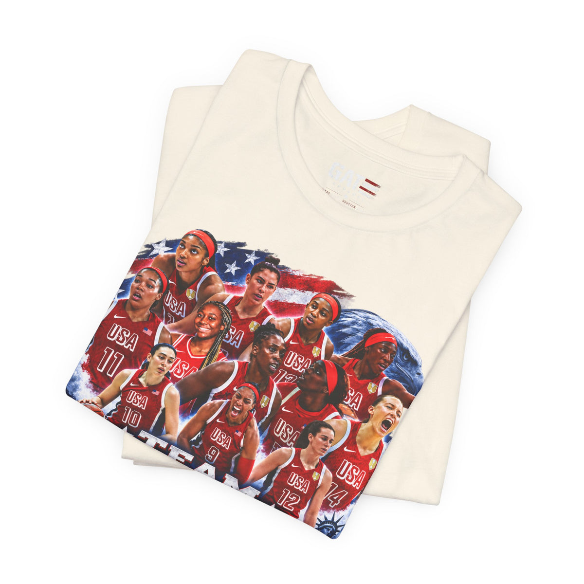 Team USA Women's Basketball Shirt | FIBA Tee 2026 Design 3