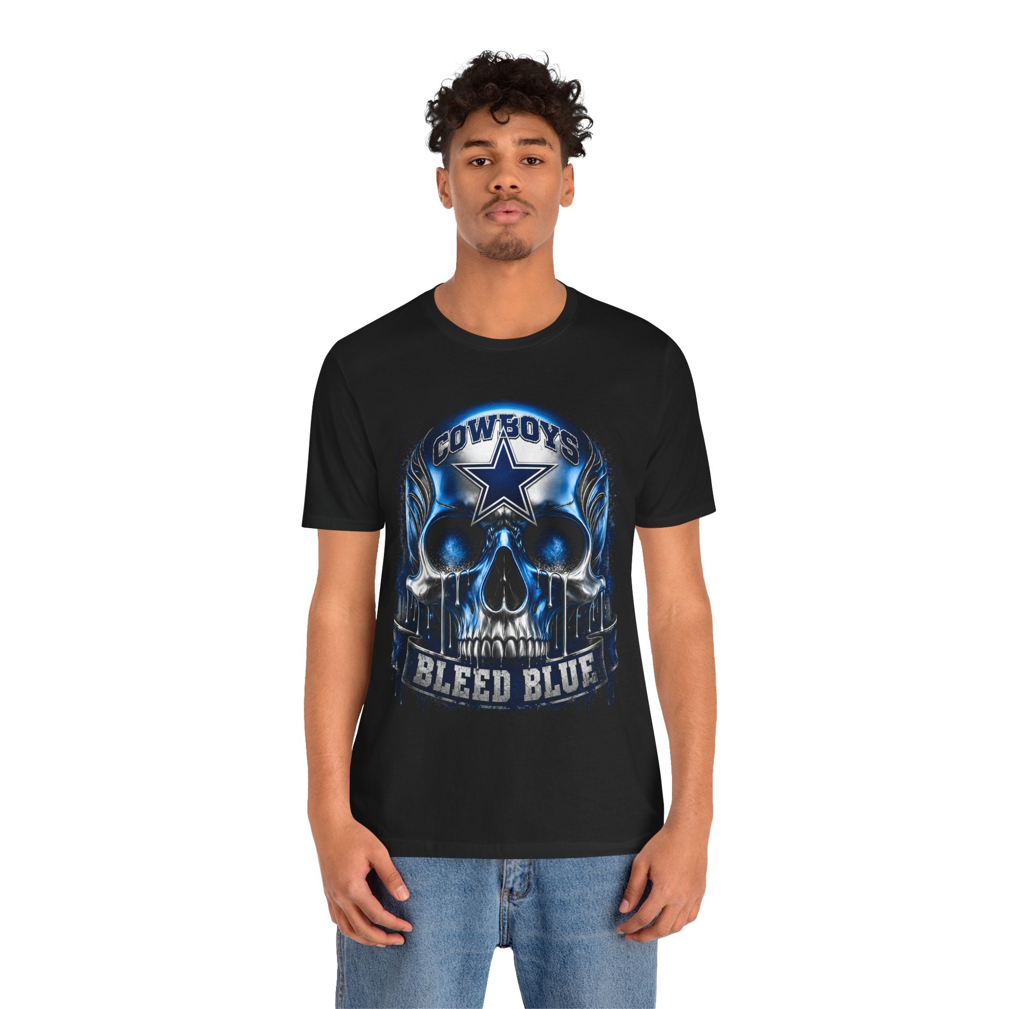 Custom Your Choice|NFL Team Skull T-Shirt — Fan Pride Graphic Tee