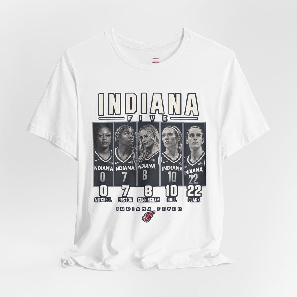Indiana Fever The Five Shirt | Caitlin Clark WNBA Basketball Tee