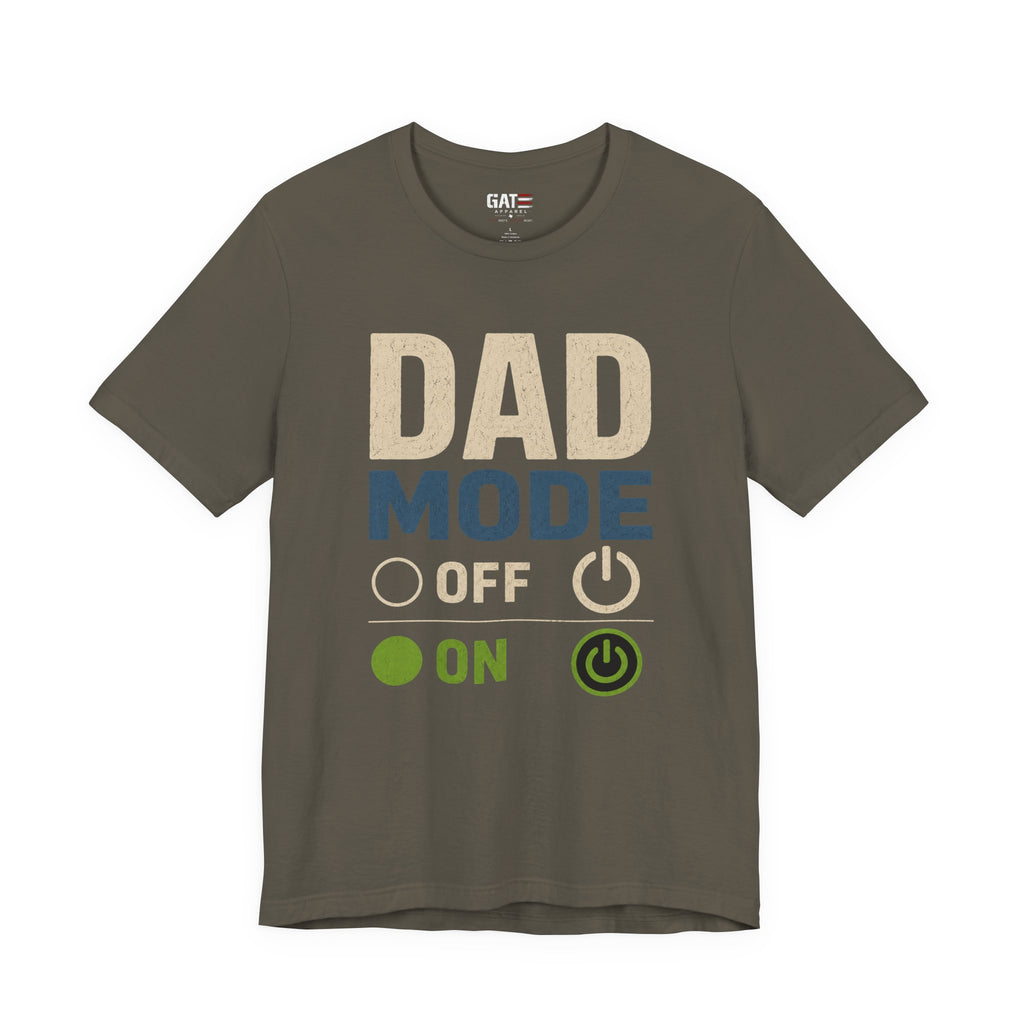 Dad Mode On Shirt, Funny Dad T Shirt, Father's Day Gift for Dad, New Dad Shirt, Daddy Mode Activated Tee, Dad Life Shirt