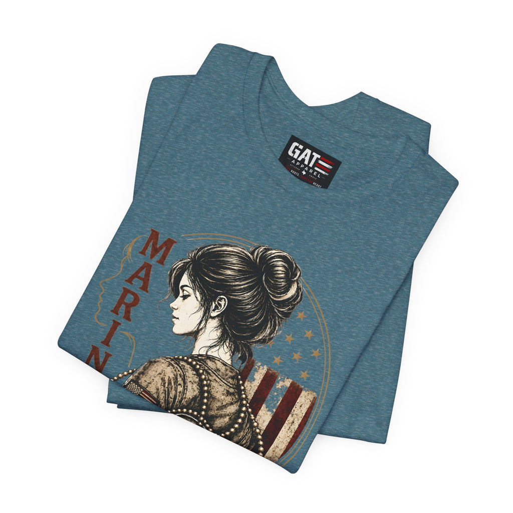 Female Marine Veteran Shirt Women Veteran Tee, Female Veteran Gift, Patriotic Military Shirt Women
