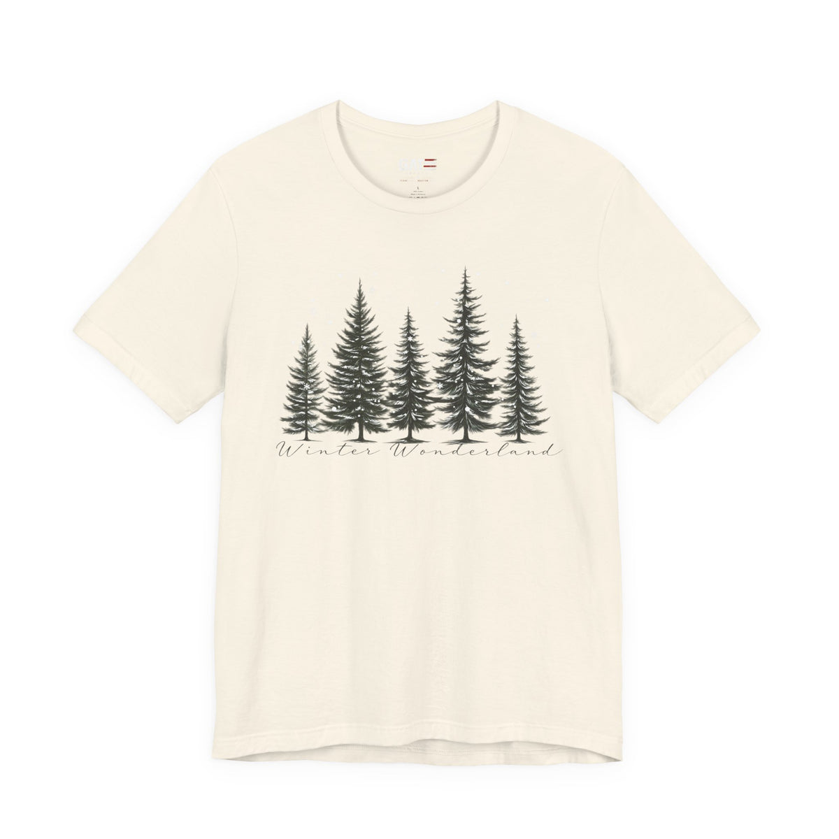 Winter Wonderland Graphic T-Shirt - product mockup view 3