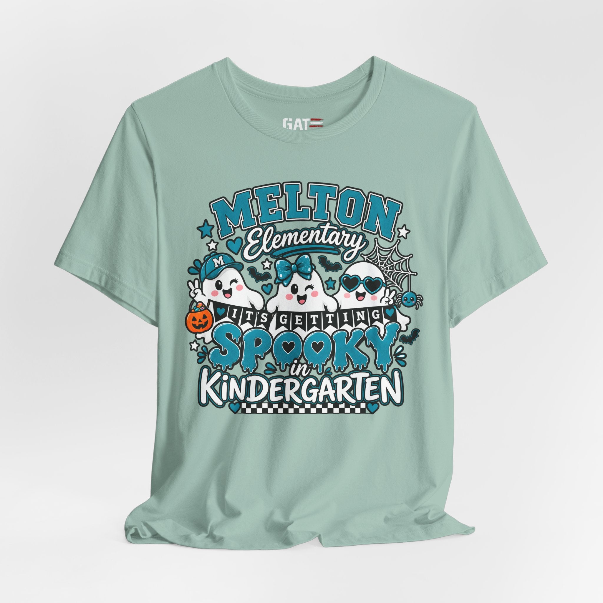 Melton Elementary Spooky Kindergarten Halloween T-Shirt