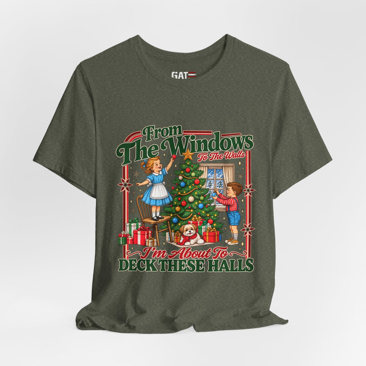 Deck These Halls Christmas Shirt | Funny Holiday Tee