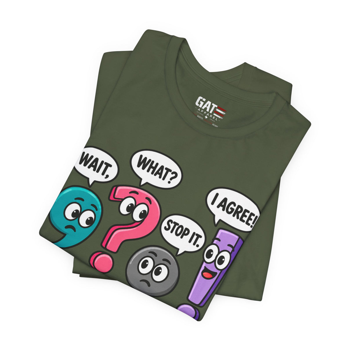 Punctuation Teacher Shirt | Funny Grammar Classroom Tee