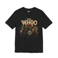The Whoo Band Tee — Retro Rock Owl Graphic T-Shirt