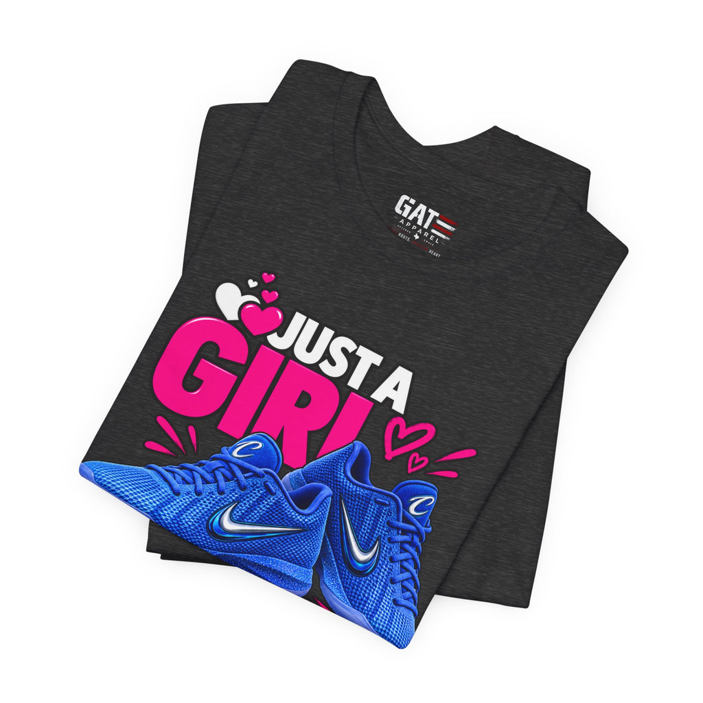Caitlin Clark Caitlin 1s Just a Girl Sneaker Shirt | Style 1