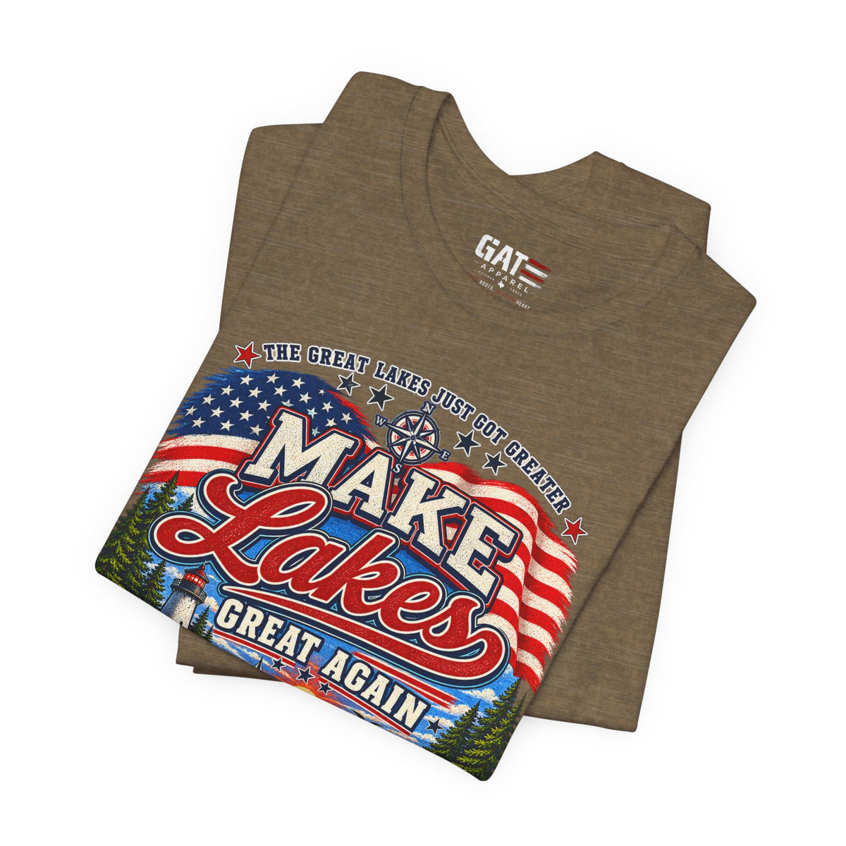 Make Lakes Great Again Shirt | Lake America Patriotic Tee