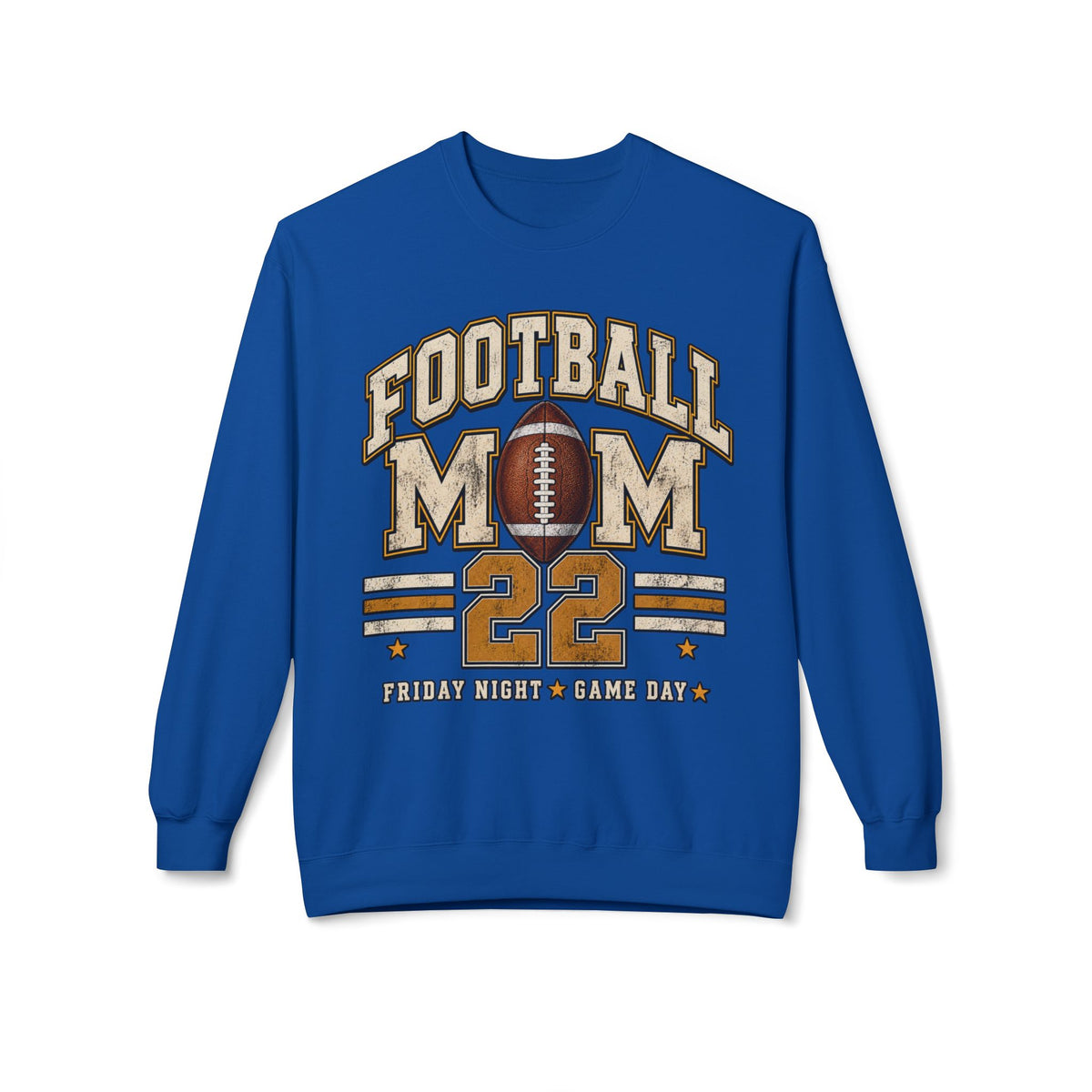Personalized Football Mom Crewneck Sweatshirt | Custom Player Name & Number