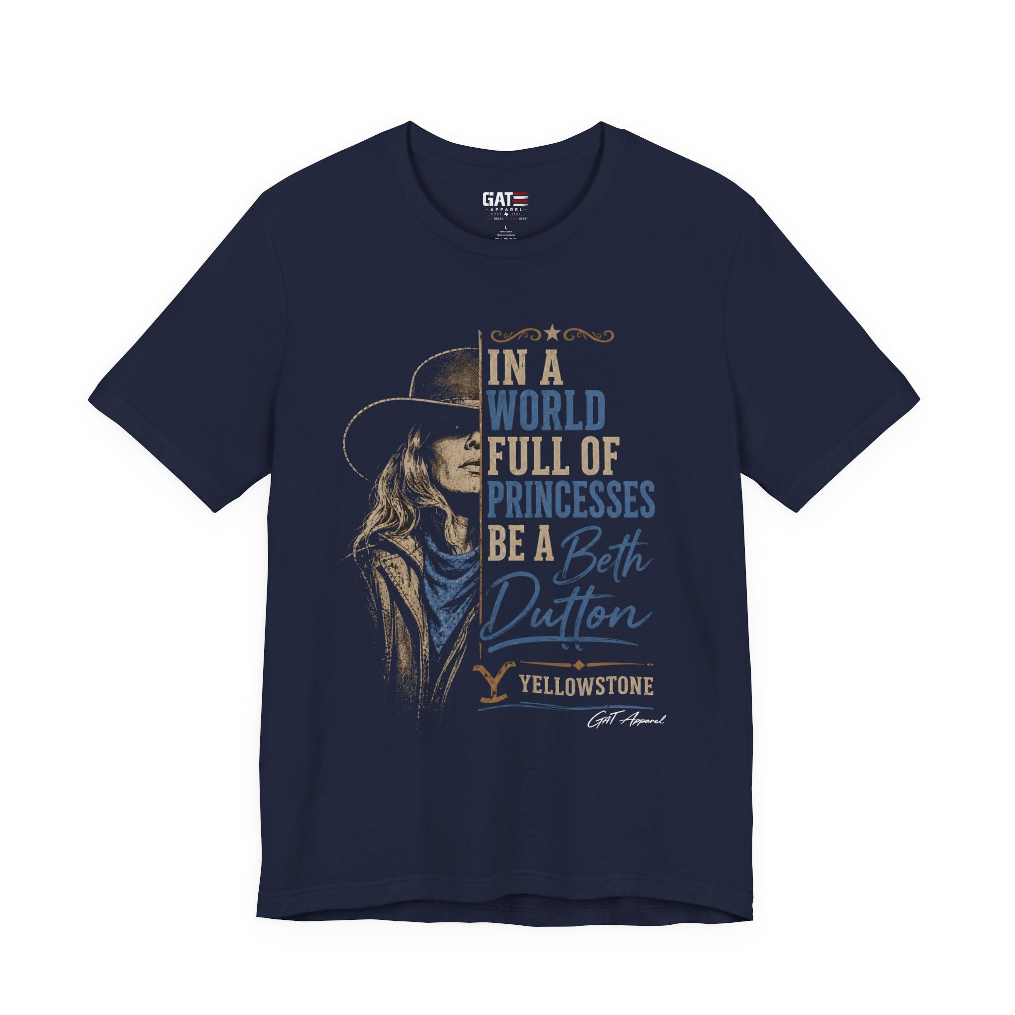 Be Like Beth Dutton Shirt | Western Cowgirl Graphic Tee | Yellowstone Inspired Women's Shirt | Dutton Ranch