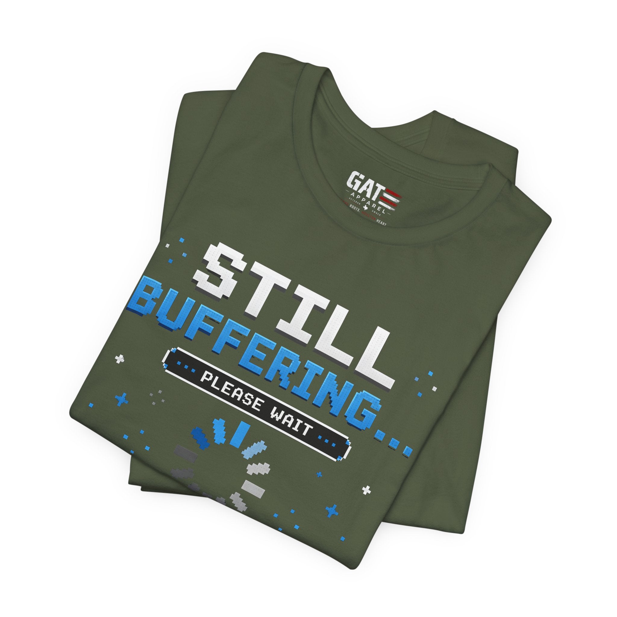 Funny Gamer Shirt, Buffering Shirt, Retro Gaming Tee, Gamer Gift, Video Game Shirt, Loading Screen Humor, Nerd T Shirt