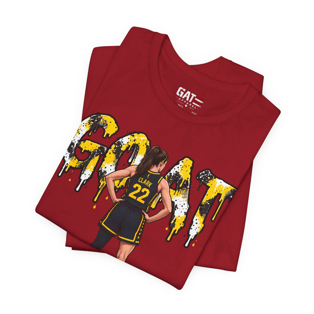 Caitlin Clark Caitlin 1s GOAT Yellow Sneaker Shirt