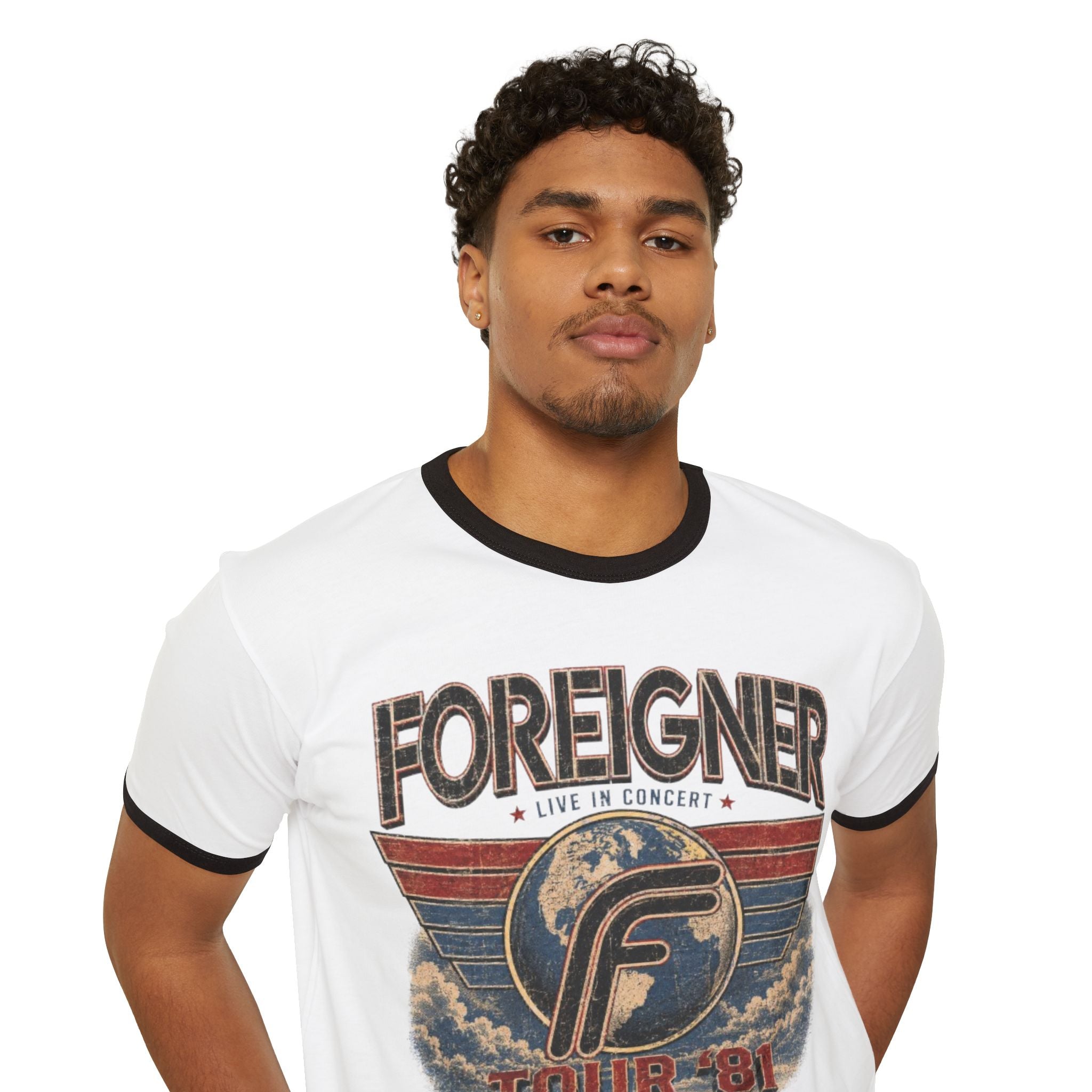 Foreigner Tour '84 Vintage Ringer Tee
