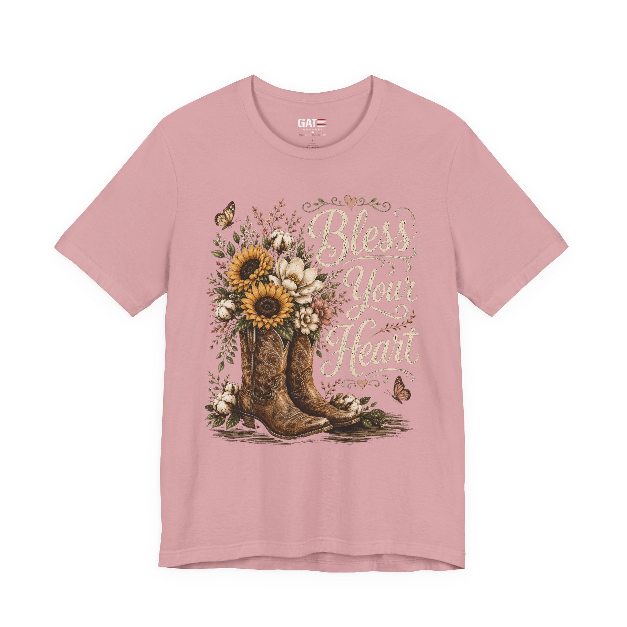 Funny Southern Shirt, Bless Your Heart Tee, Southern Humor Graphic Tee, Magnolia Floral Shirt, Country Girl Gift, Farmhouse Style Tee