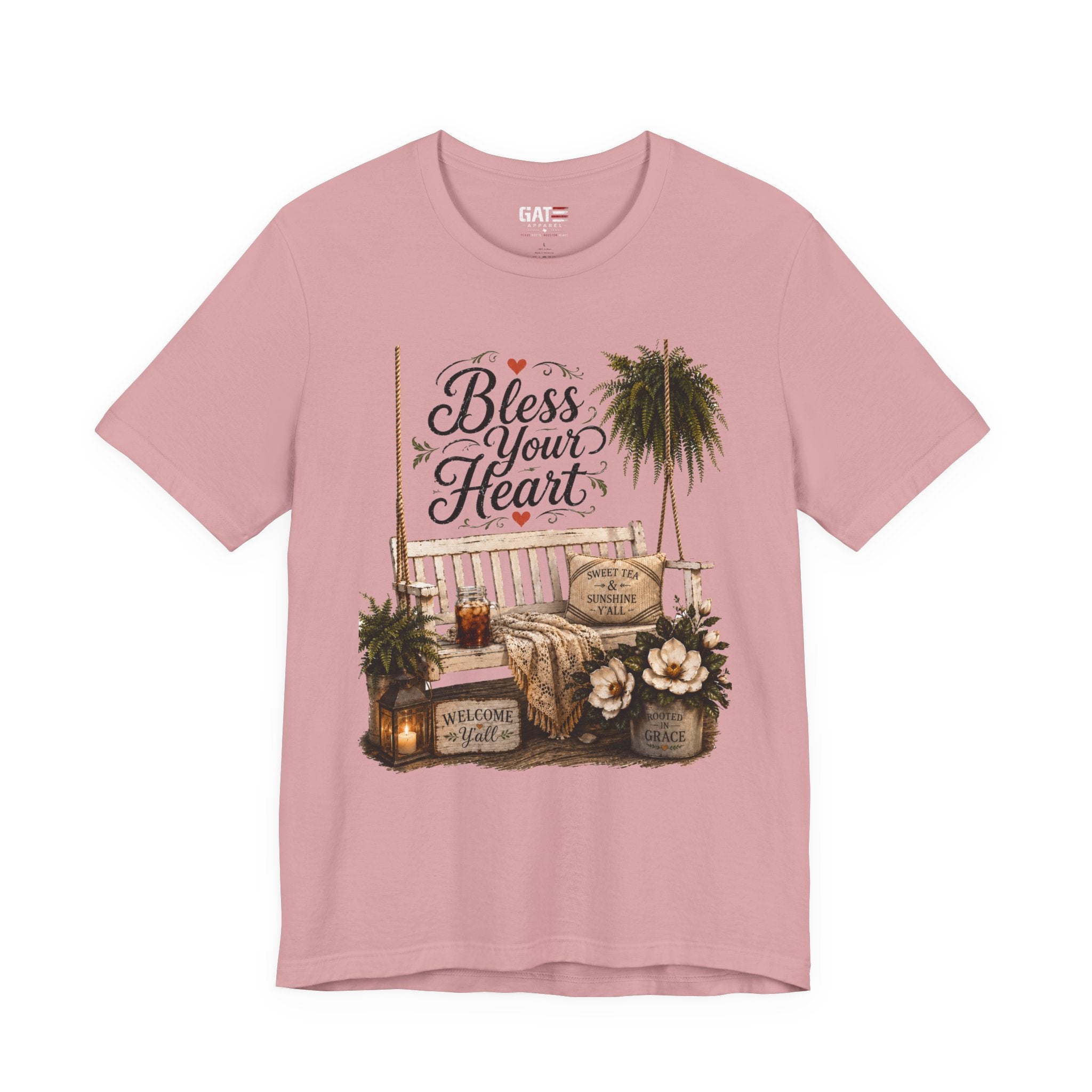 Funny Southern Shirt, Bless Your Heart Tee, Southern Humor Graphic Tee, Magnolia Floral Shirt, Country Girl Gift, Farmhouse Style Tee