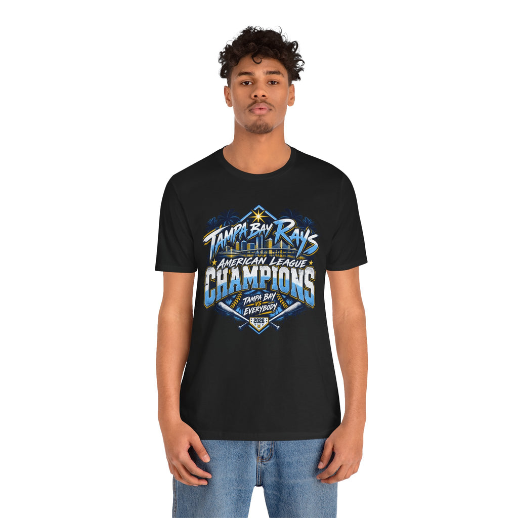 Tampa Bay Rays Champions Tee — "American League Champions" Baseball Shirt
