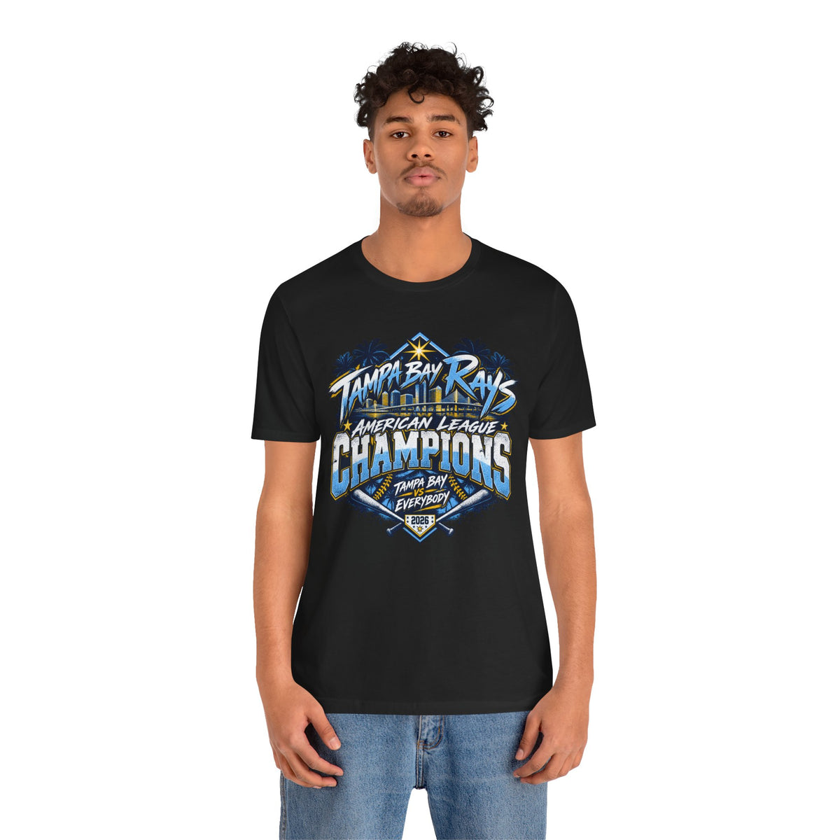 Tampa Bay Rays Champions Tee — "American League Champions" Baseball Shirt
