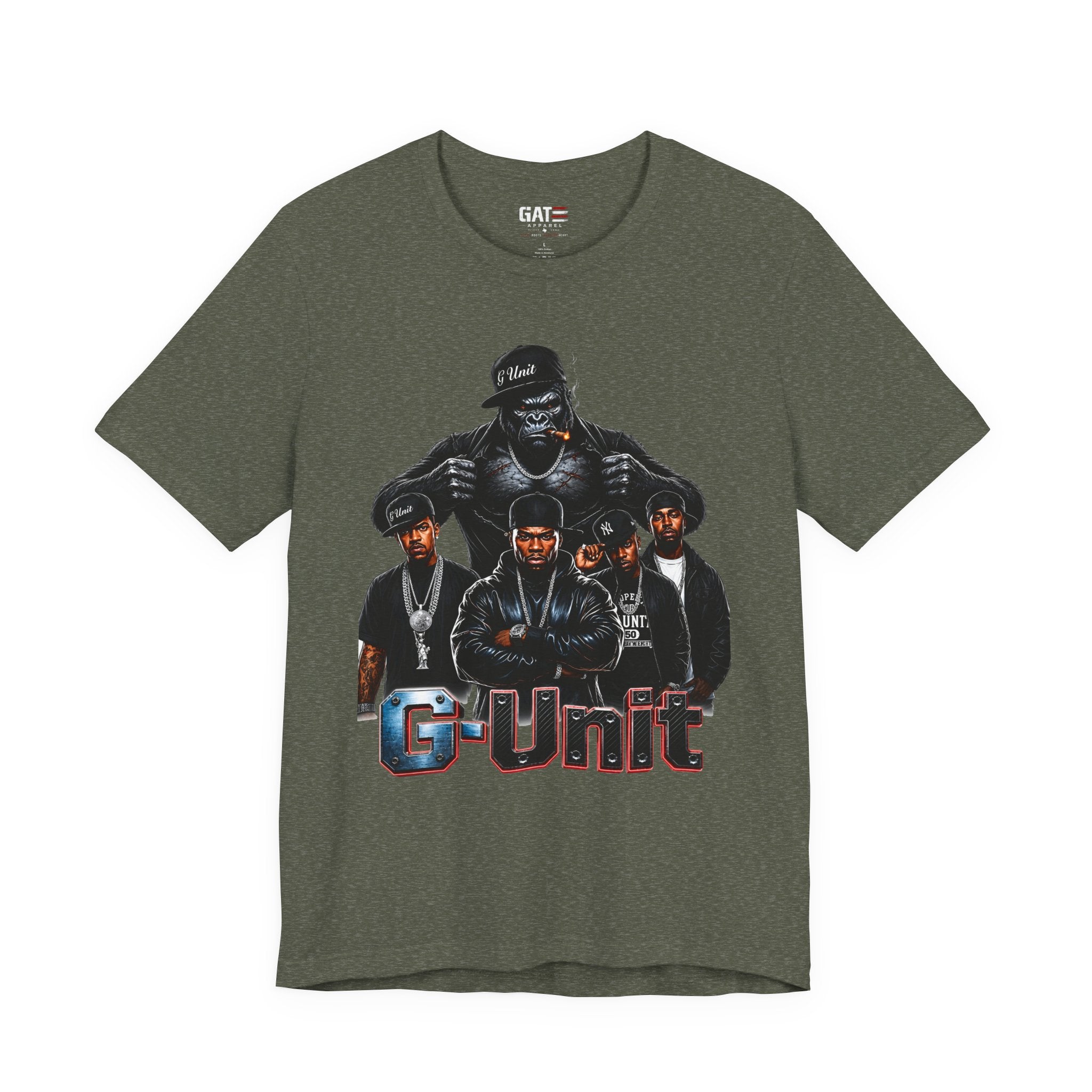 G-Unit Retro Rap Group Tee — Vintage Hip-Hop Graphic T-Shirt