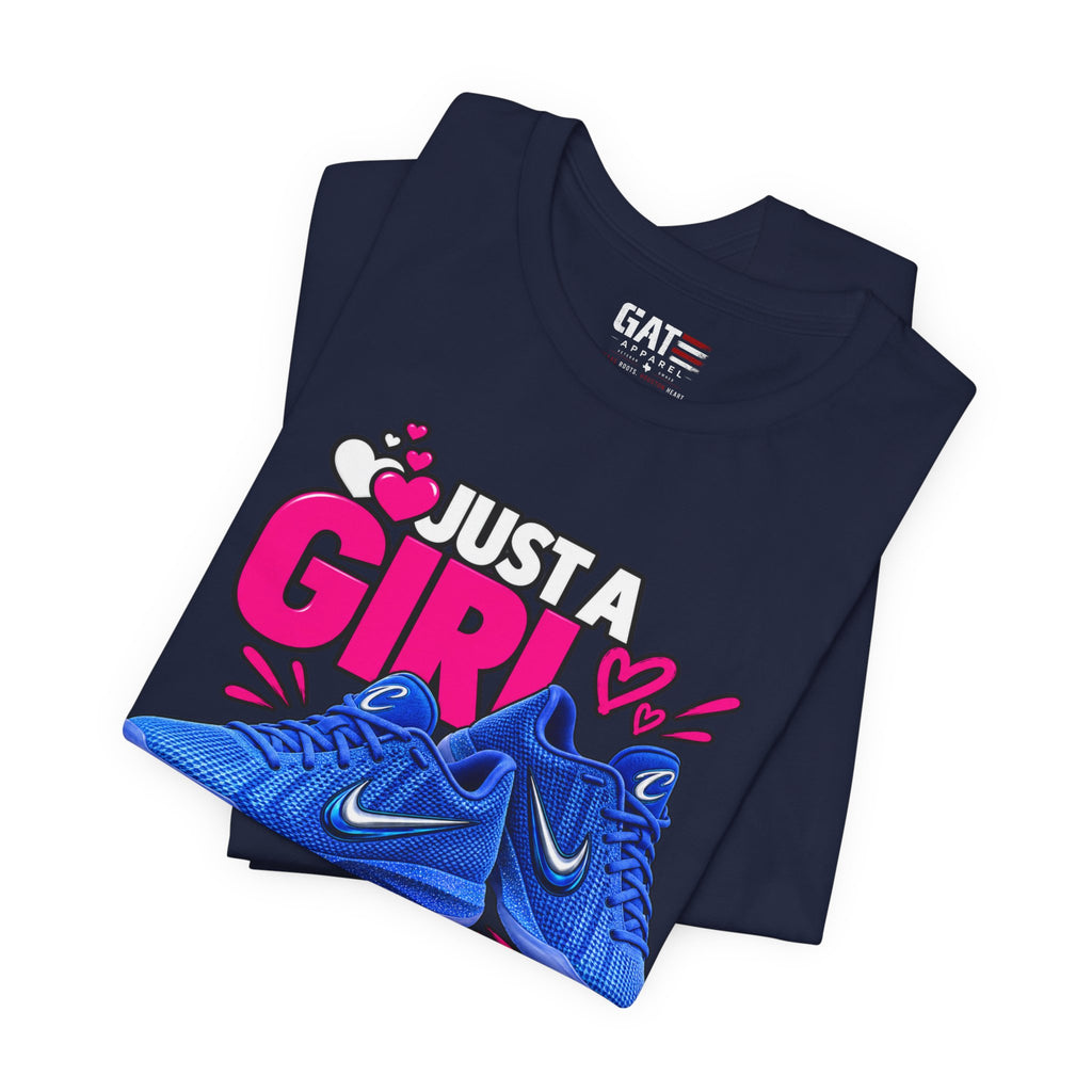 Caitlin Clark Caitlin 1s Just a Girl Sneaker Shirt | Style 1