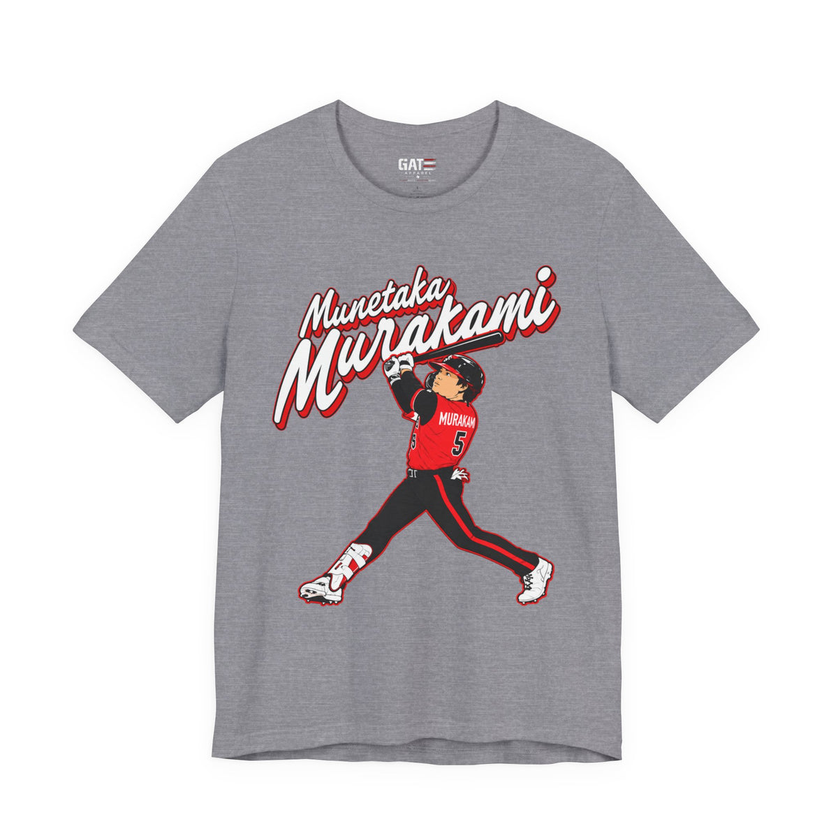 Chicago White Sox Munetaka Murakami Baseball Player Tee — Retro Japan Pro Baseball T-Shirt