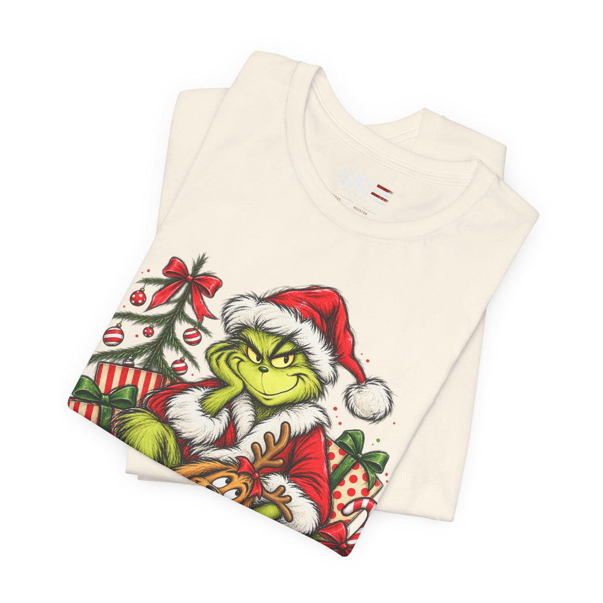 Grinch Christmas Graphic T-Shirt - product mockup view 23