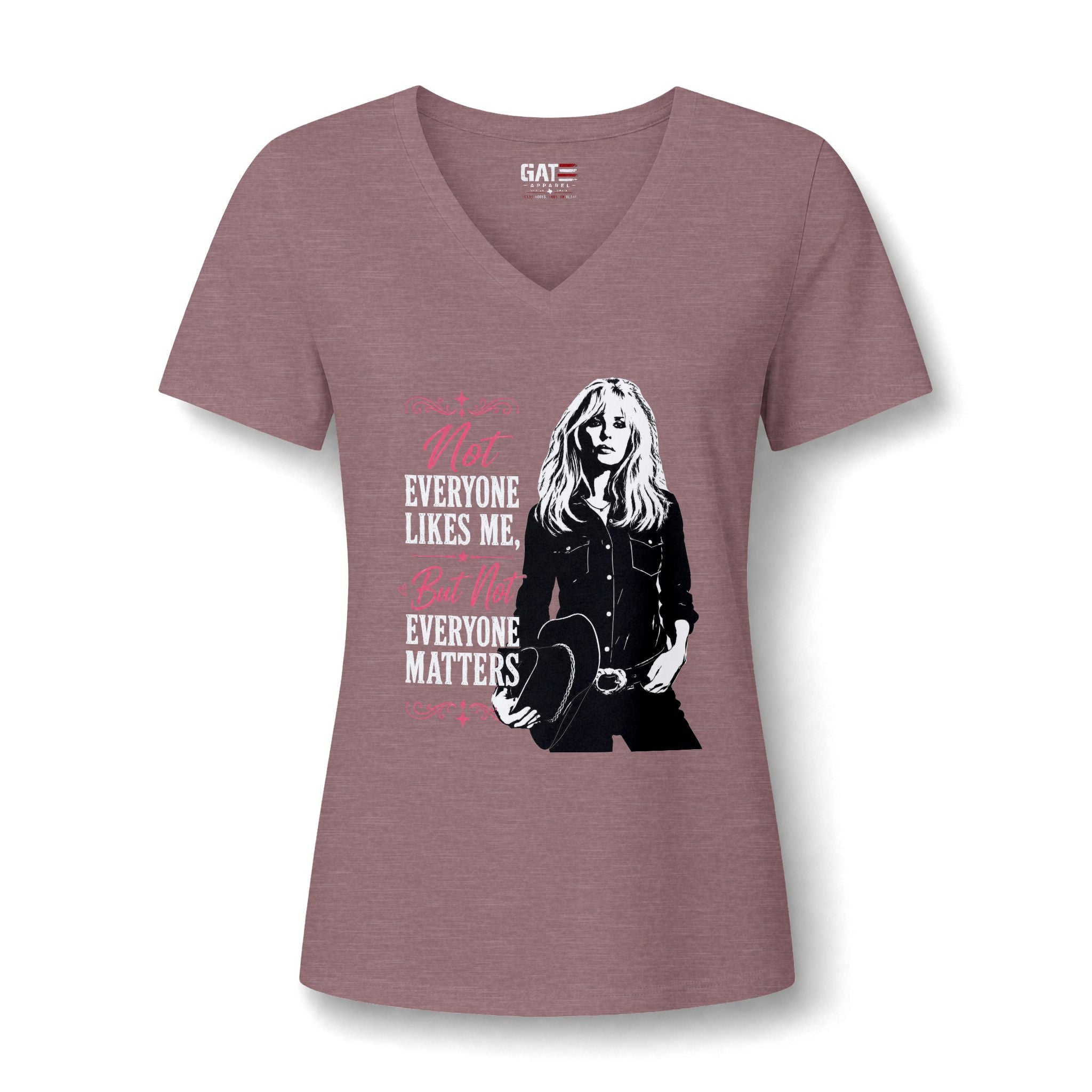 Not Everyone Likes Me, Not Everyone Matters V-Neck Tee