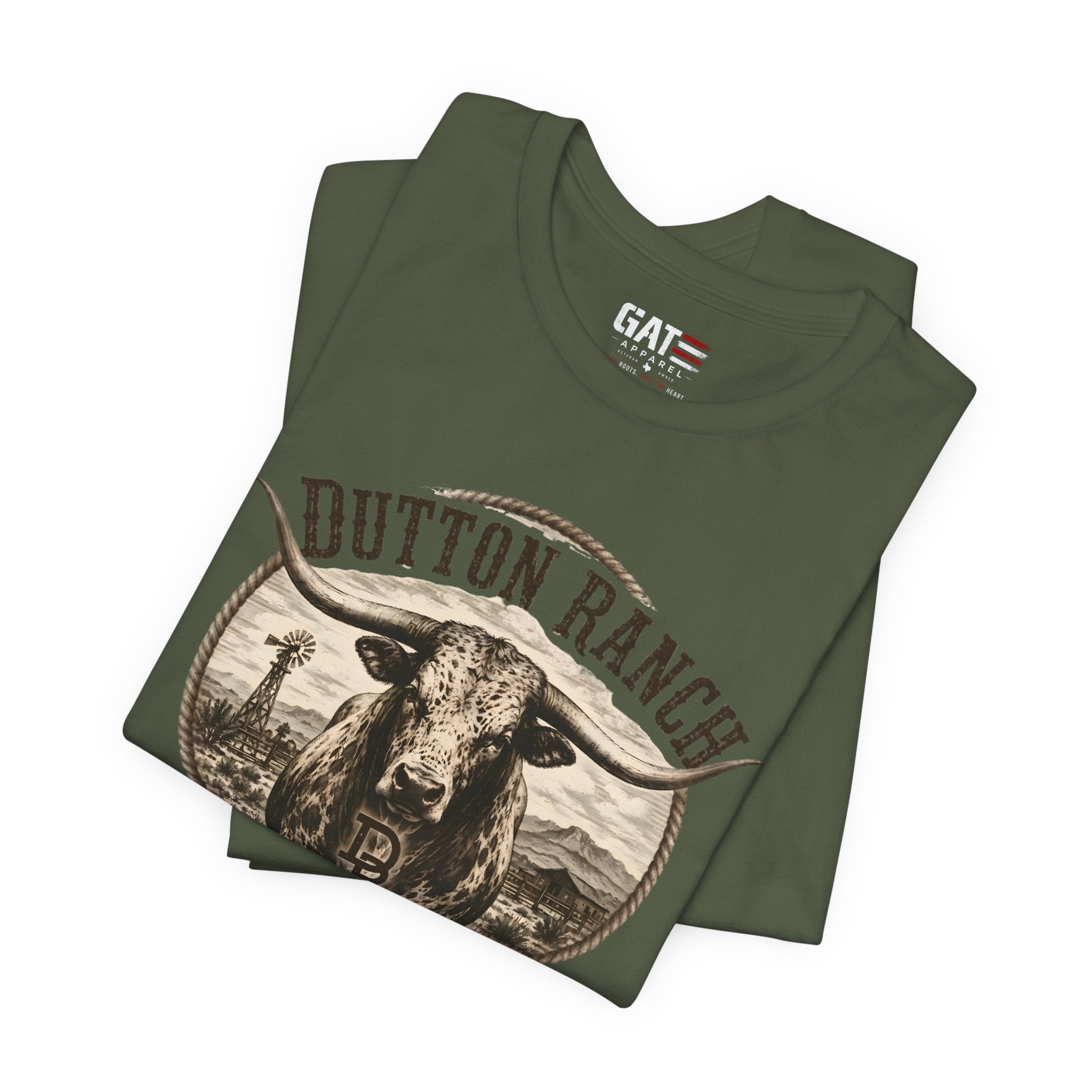 Dutton Ranch Cattle Company Shirt | Yellowstone Inspired Longhorn Tee