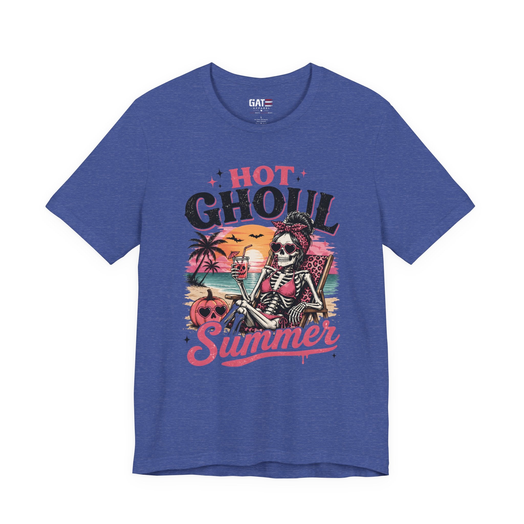 Summerween Shirt, Spooky Beach Shirt, Ghost Beach Tee, Halloween Beach Shirt, Coastal Halloween Tee, Tropical Ghost Shirt