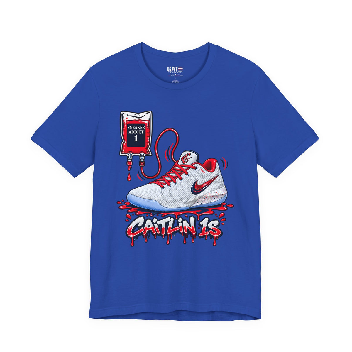 Caitlin Clark Caitlin 1s Addict Whites Sneaker Shirt
