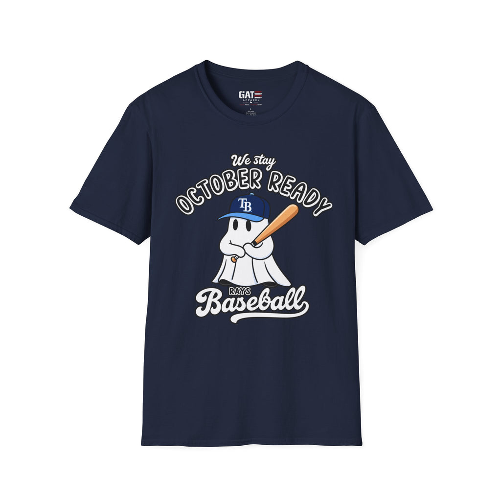 Tampa Bay Rays October Ready Halloween baseball T-shirt
