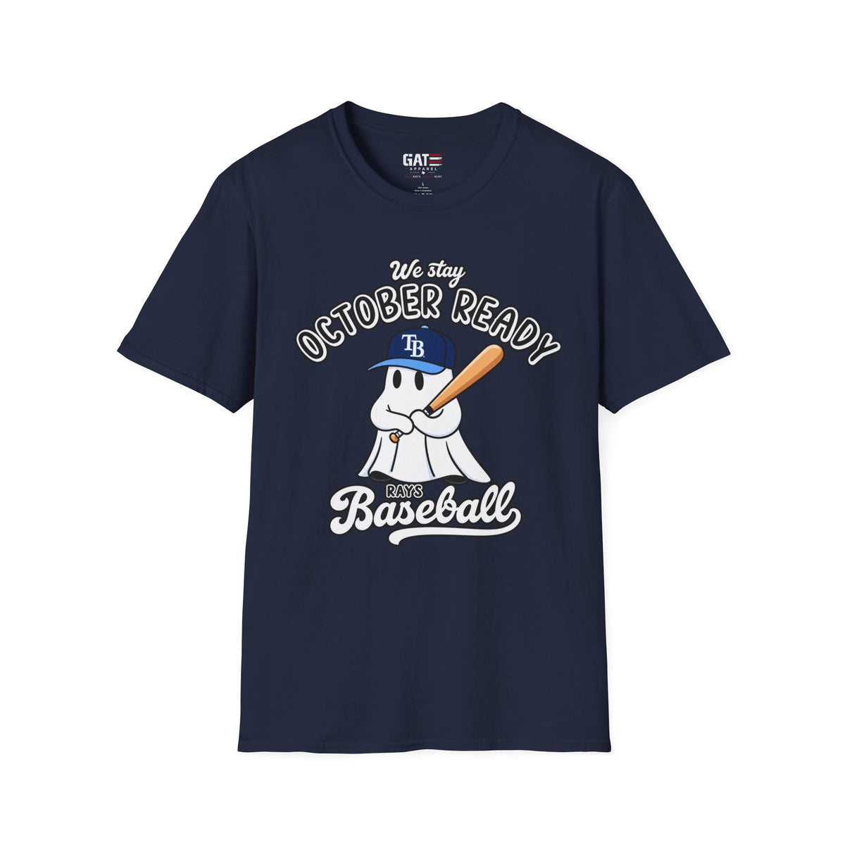 Tampa Bay Rays October Ready Halloween baseball T-shirt