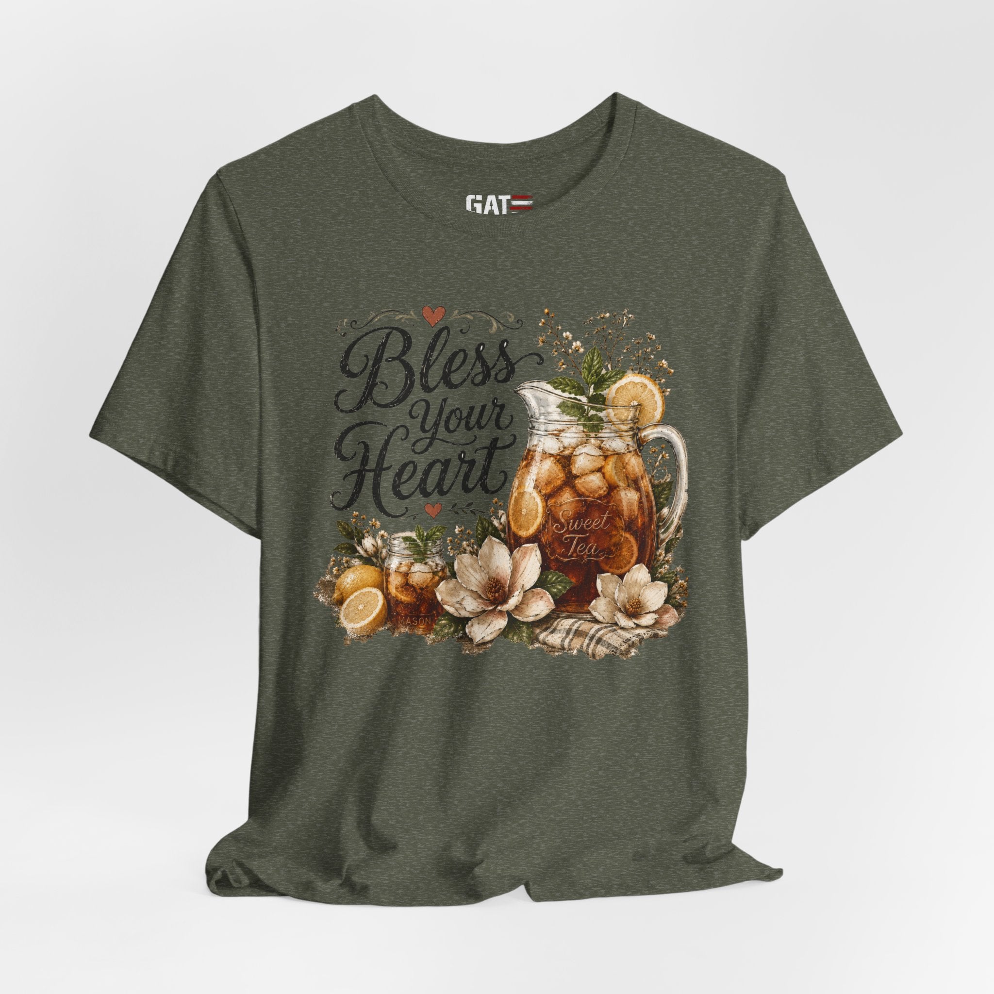 Funny Southern Shirt, Bless Your Heart Tee, Southern Humor Graphic Tee, Magnolia Floral Shirt, Country Girl Gift, Farmhouse Style Tee