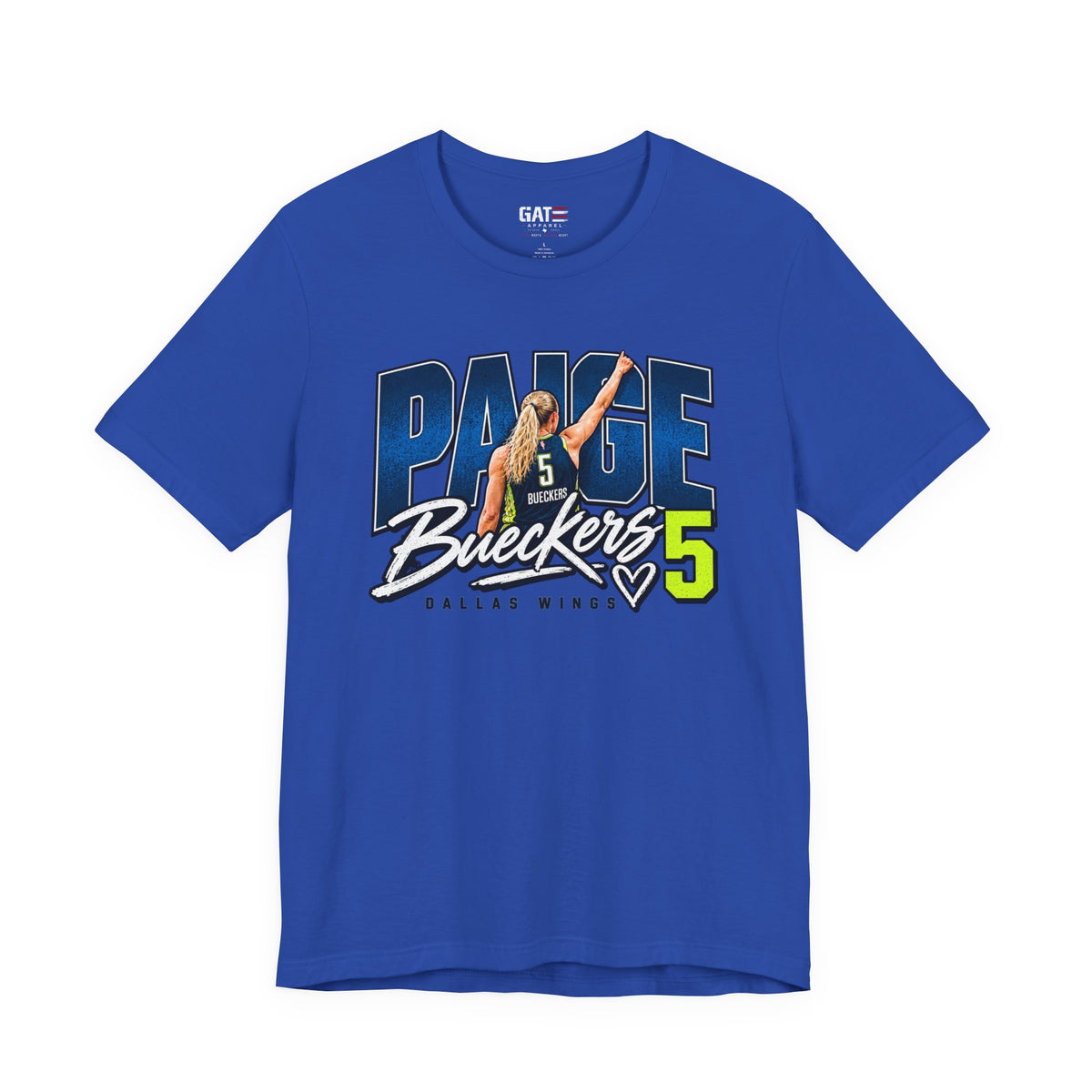 Paige Bueckers game day T-shirt mockup