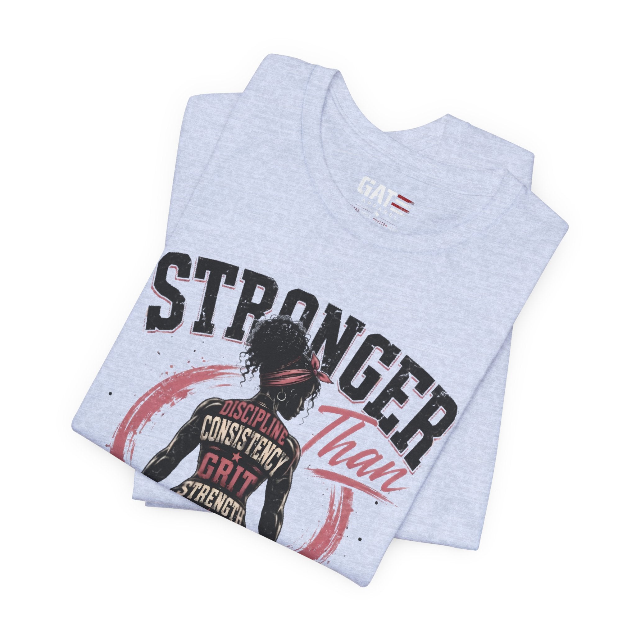 Stronger Than Excuses Shirt, Women's Gym Shirt, Motivational Workout Tee, Weightlifting Shirt, Fitness Gift for Her