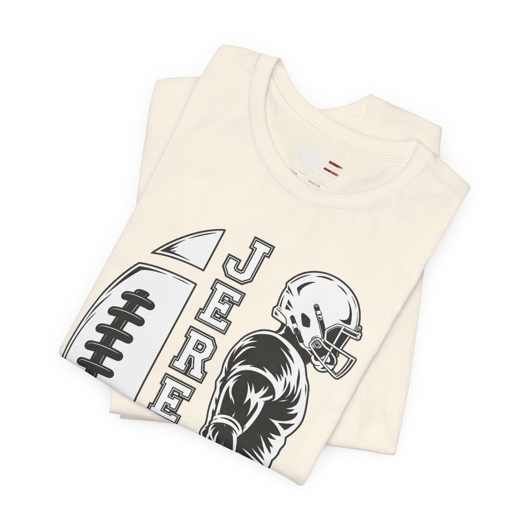 Football Mom Personalized Shirt Custom Player Name Number Game Day Tee
