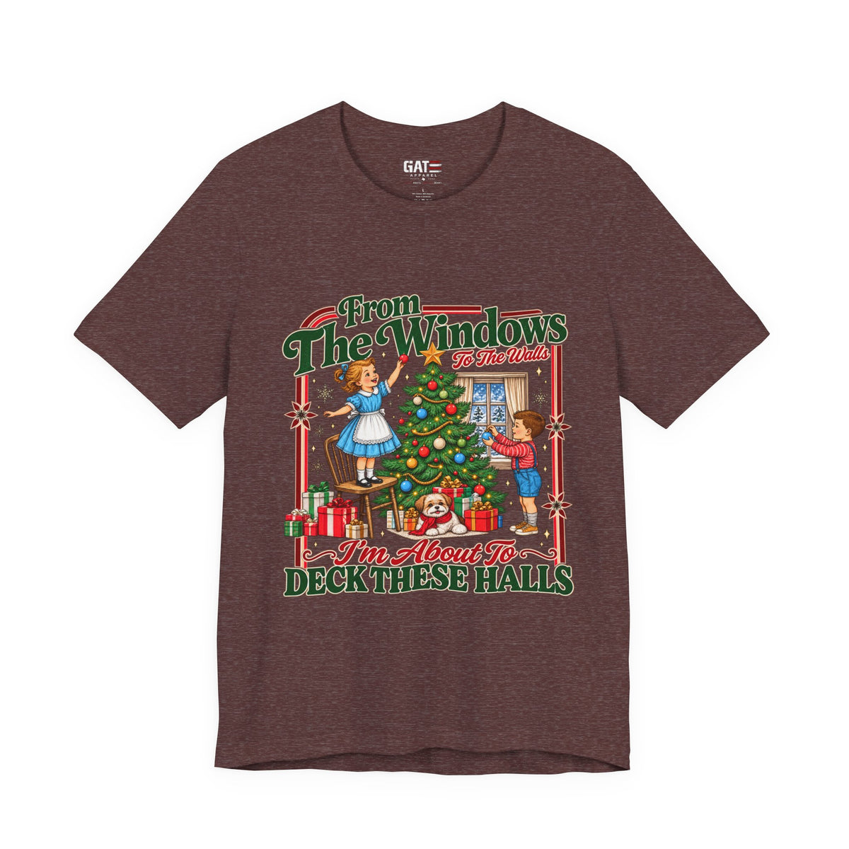 Deck These Halls Christmas Shirt | Funny Holiday Tee