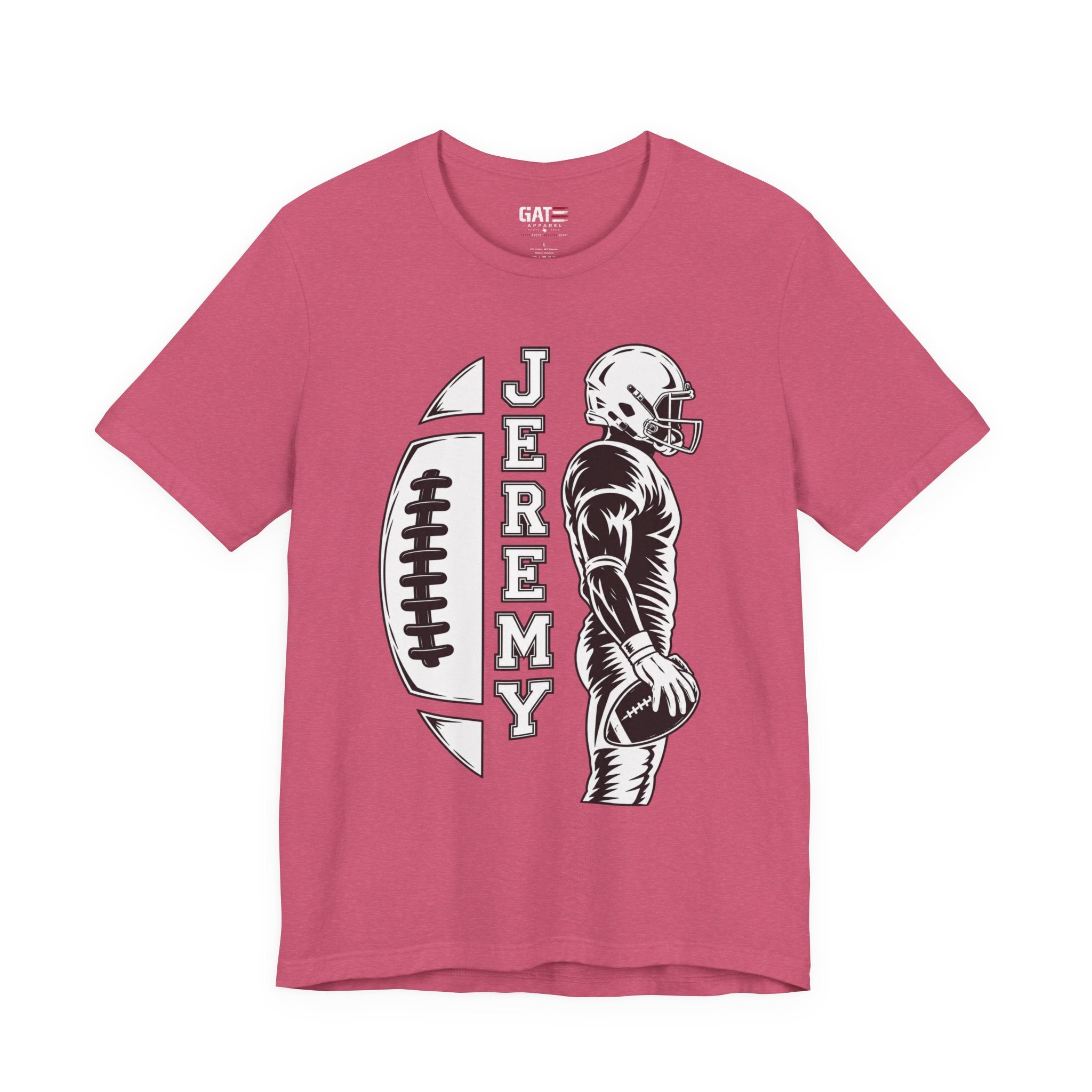 Football Mom Personalized Shirt Custom Player Name Number Game Day Tee