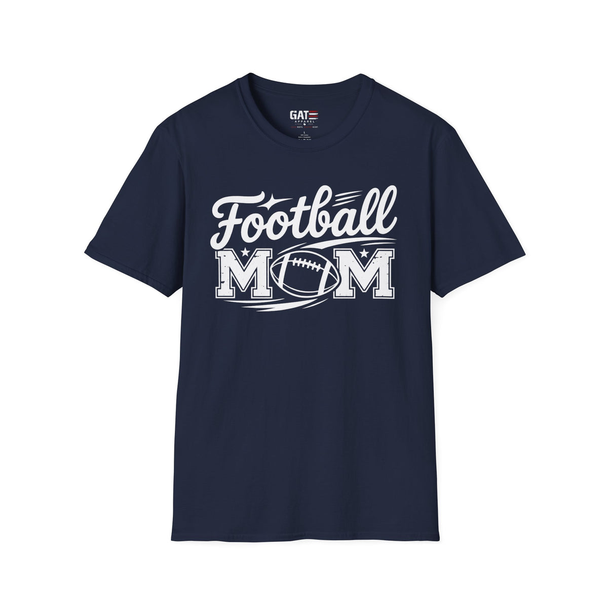 Personalized Football Mom Shirt | Name & Number Tee Style 7