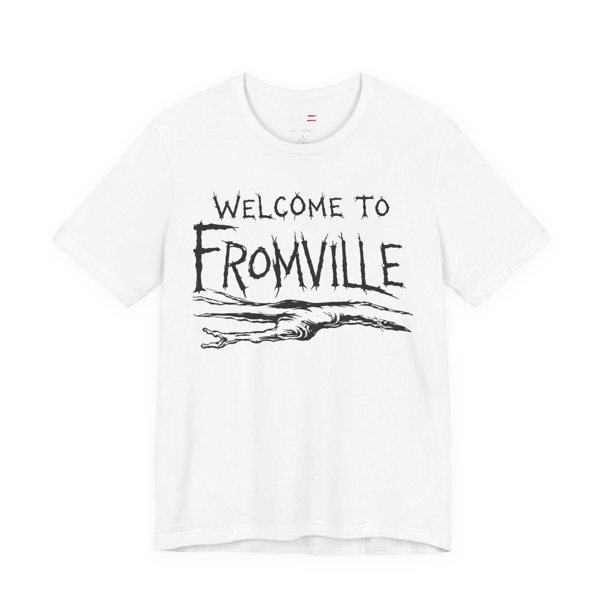 Welcome to Fromville T-Shirt —  Horror Town Graphic Tee
