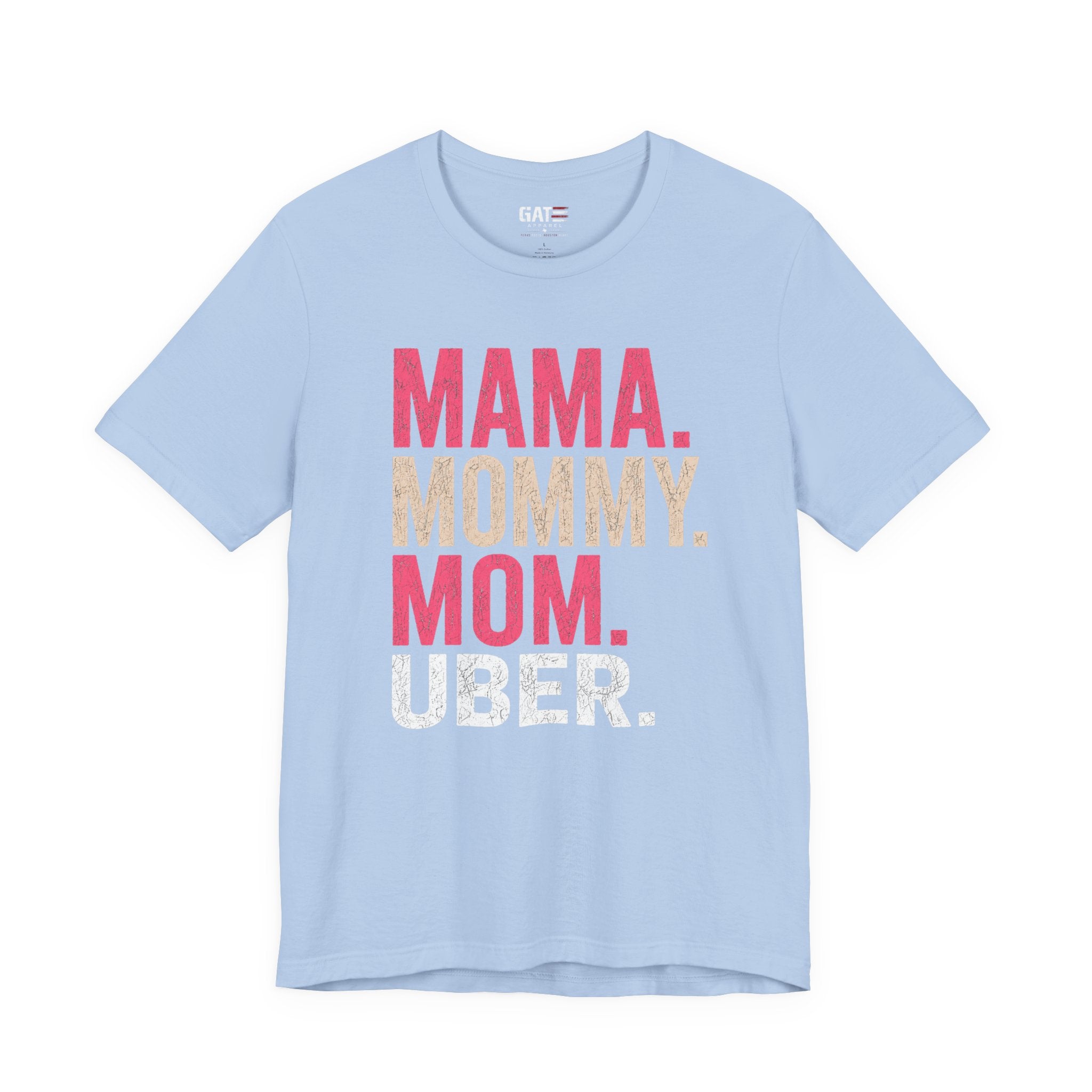 Mama Mommy Mom Uber Shirt, Funny Mom Life Tee, Trendy Mother Graphic T Shirt, Gen Alpha Mom Gift, Cute Mother's Day Shirt