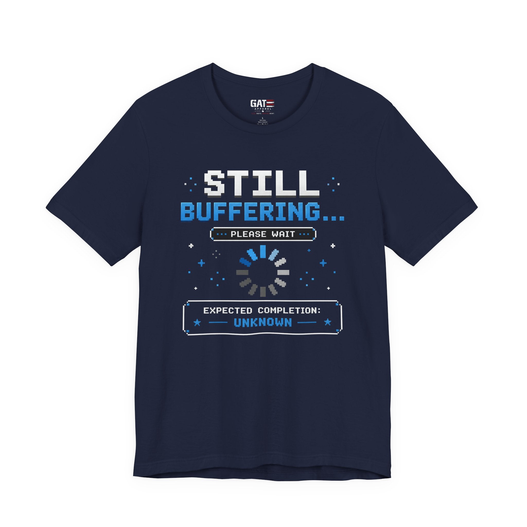 Funny Gamer Shirt, Buffering Shirt, Retro Gaming Tee, Gamer Gift, Video Game Shirt, Loading Screen Humor, Nerd T Shirt