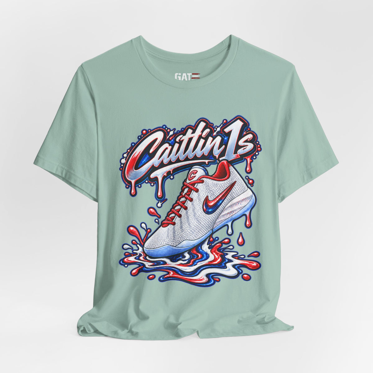 Caitlin Clark Caitlin 1s USA Whites Sneaker Shirt