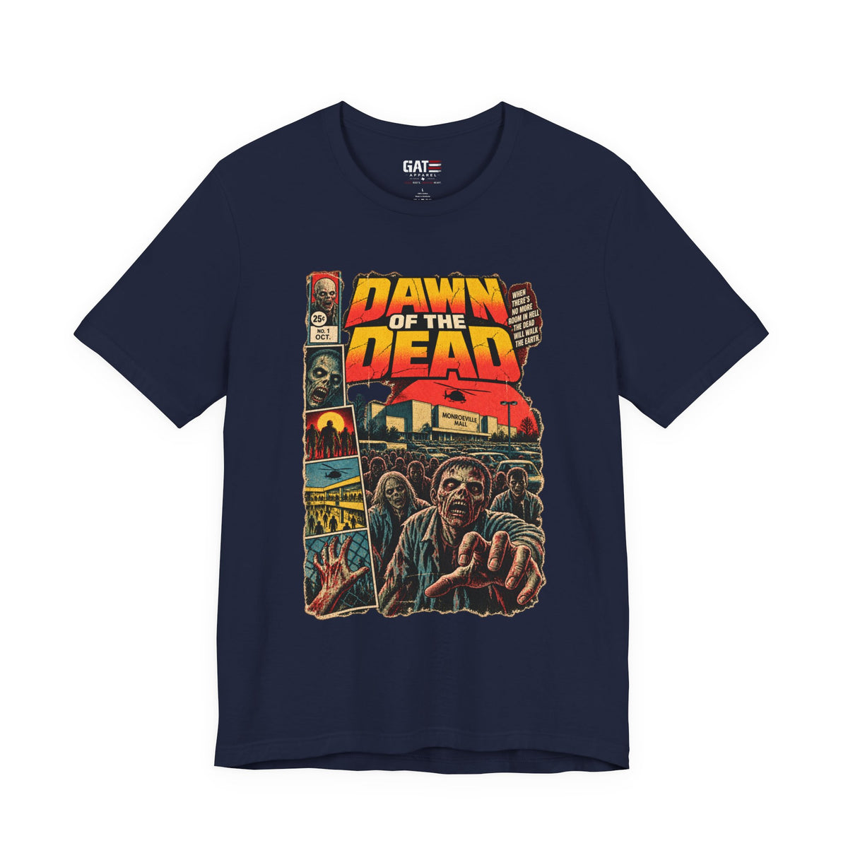 Dawn of the Dead Shirt | Retro Zombie Horror Movie Tee
